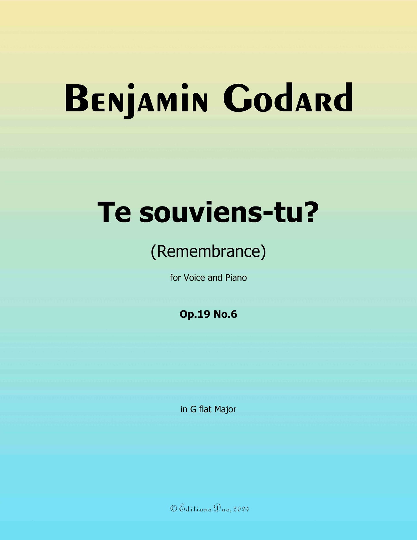 Te souviens-tu, by B. Godard