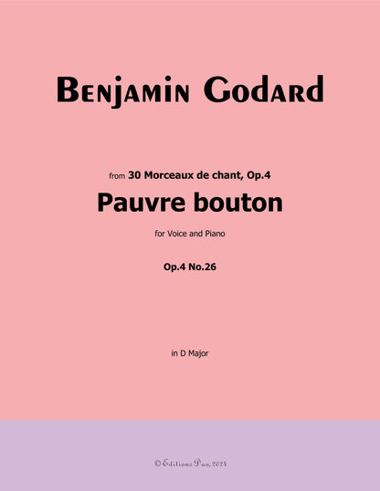 Pauvre bouton, by B. Godard