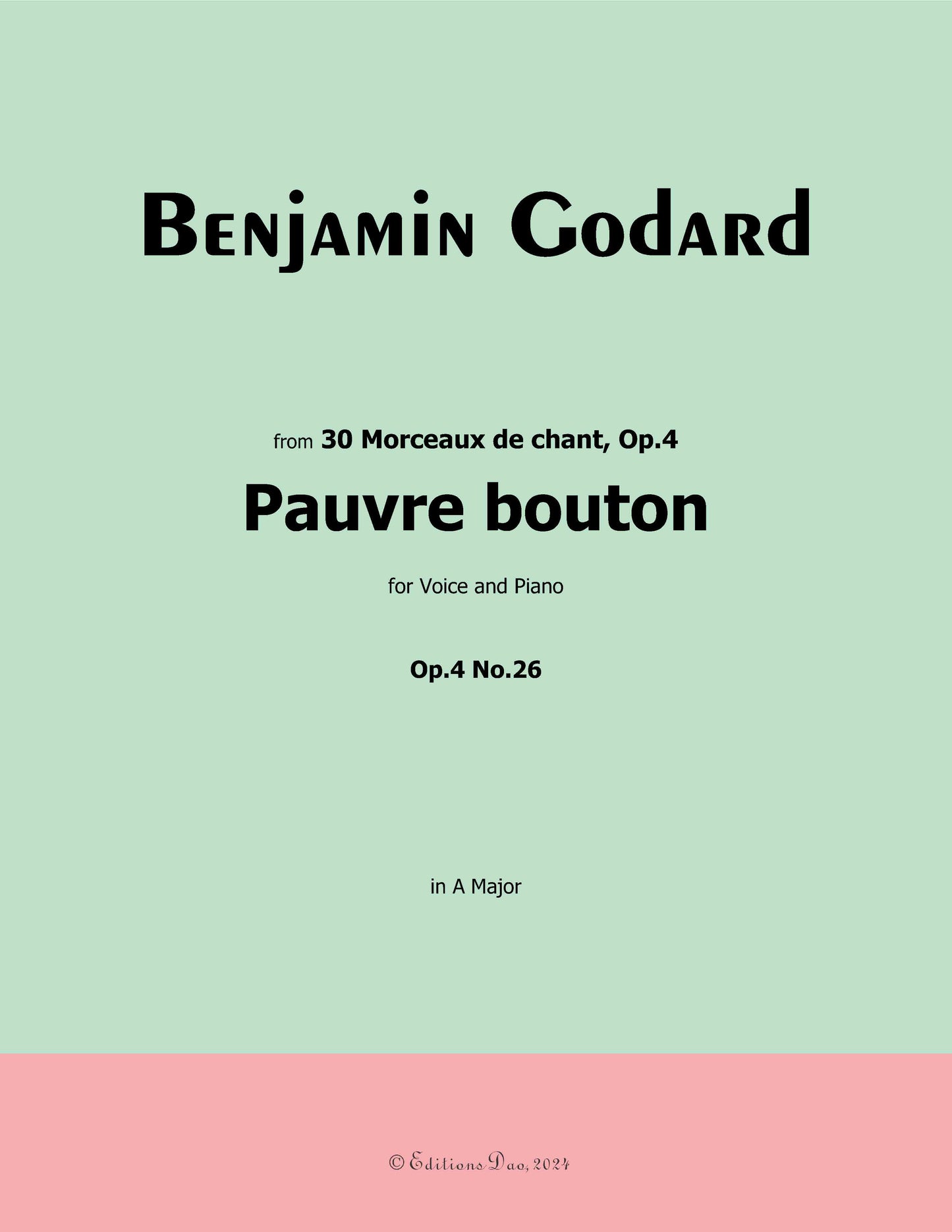 Pauvre bouton, by B. Godard