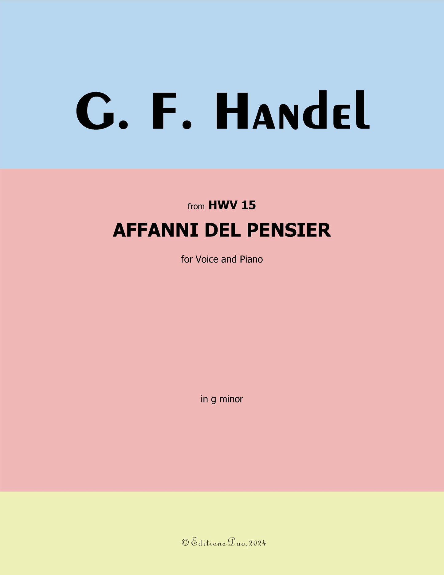 Affanni del Pensier by Handel