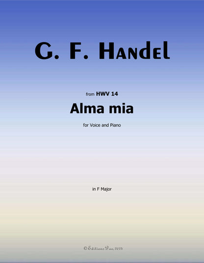 Alma Mia by Handel 