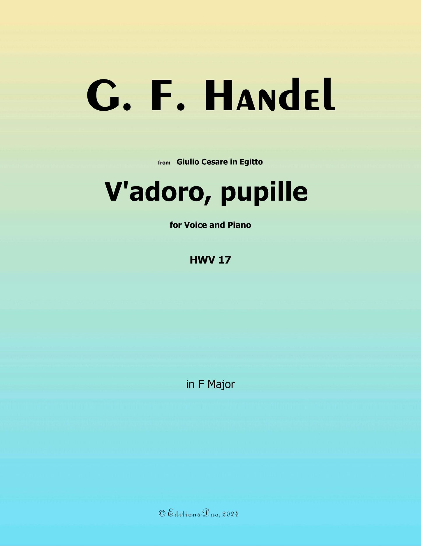 V'adoro,pupille,by Handel