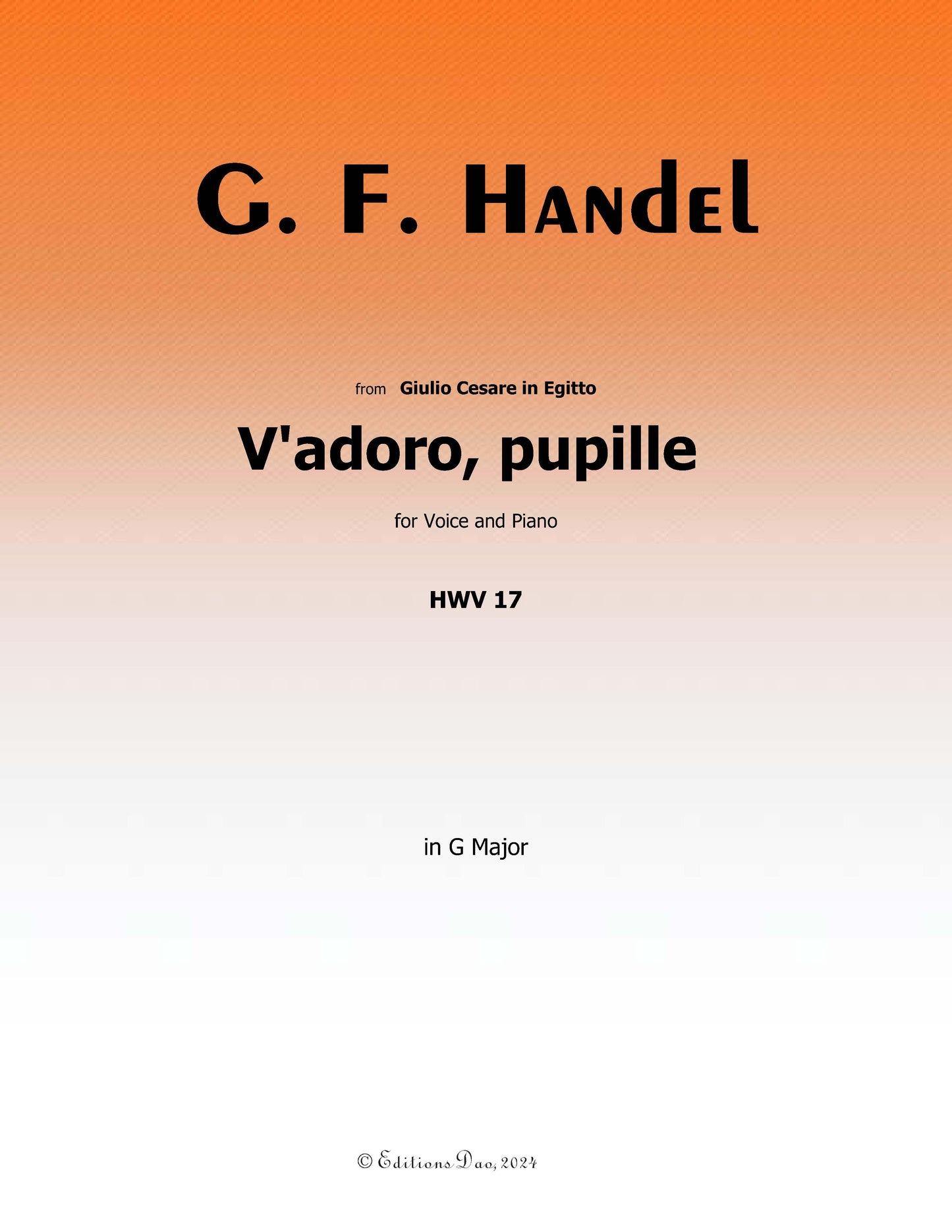 V'adoro,pupille,by Handel