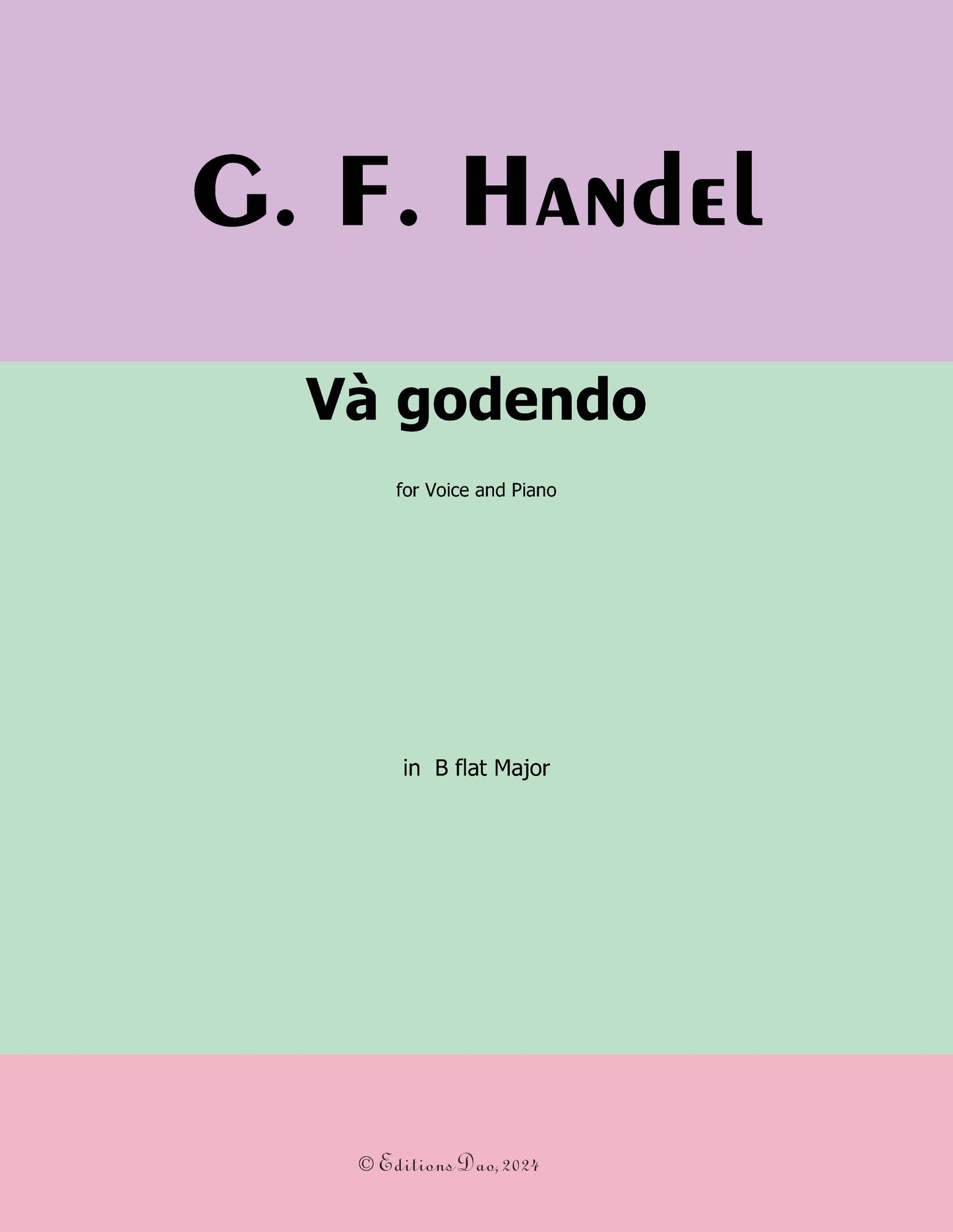 Và godendo, by Handel