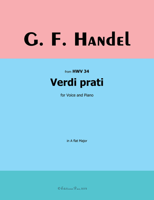 Verdi prati, by Handel