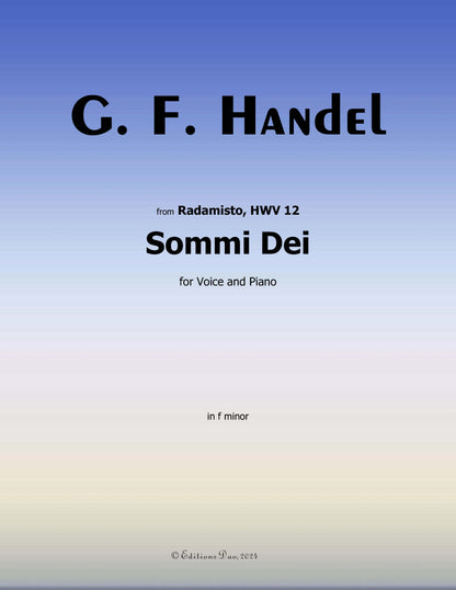 Sommi Dei, by Handel