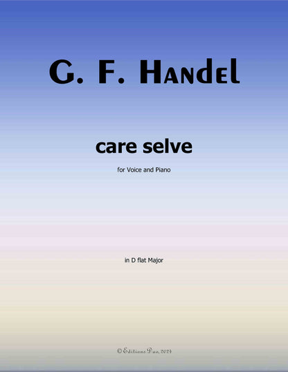 Care selve, by Handel