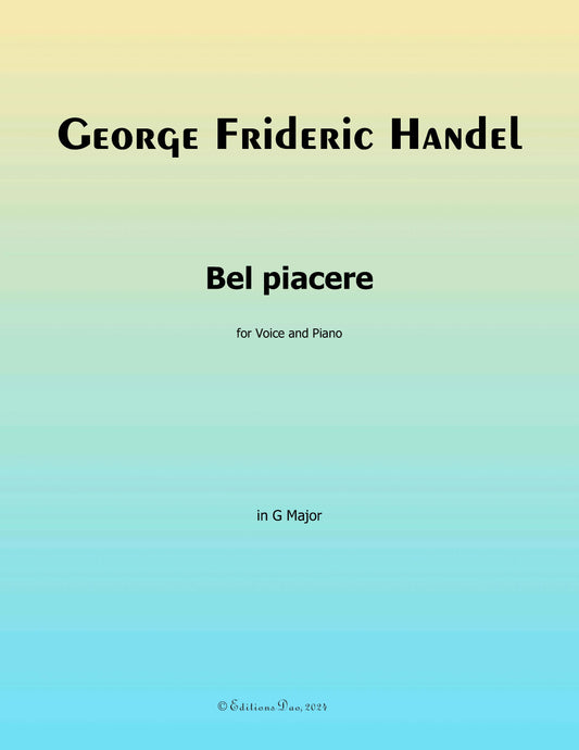 Bel piacere,by Handel