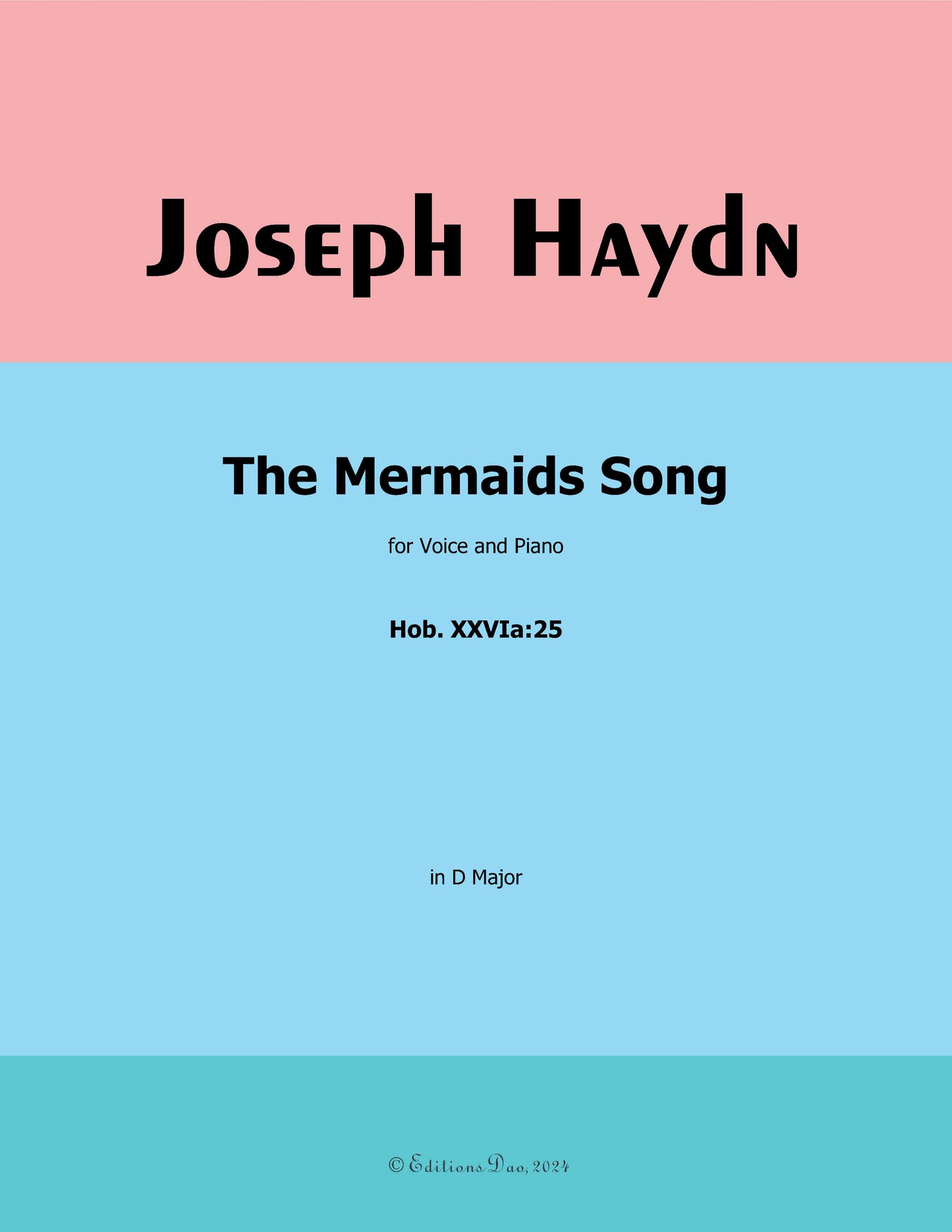 The Mermaid's Song, by J. Haydn