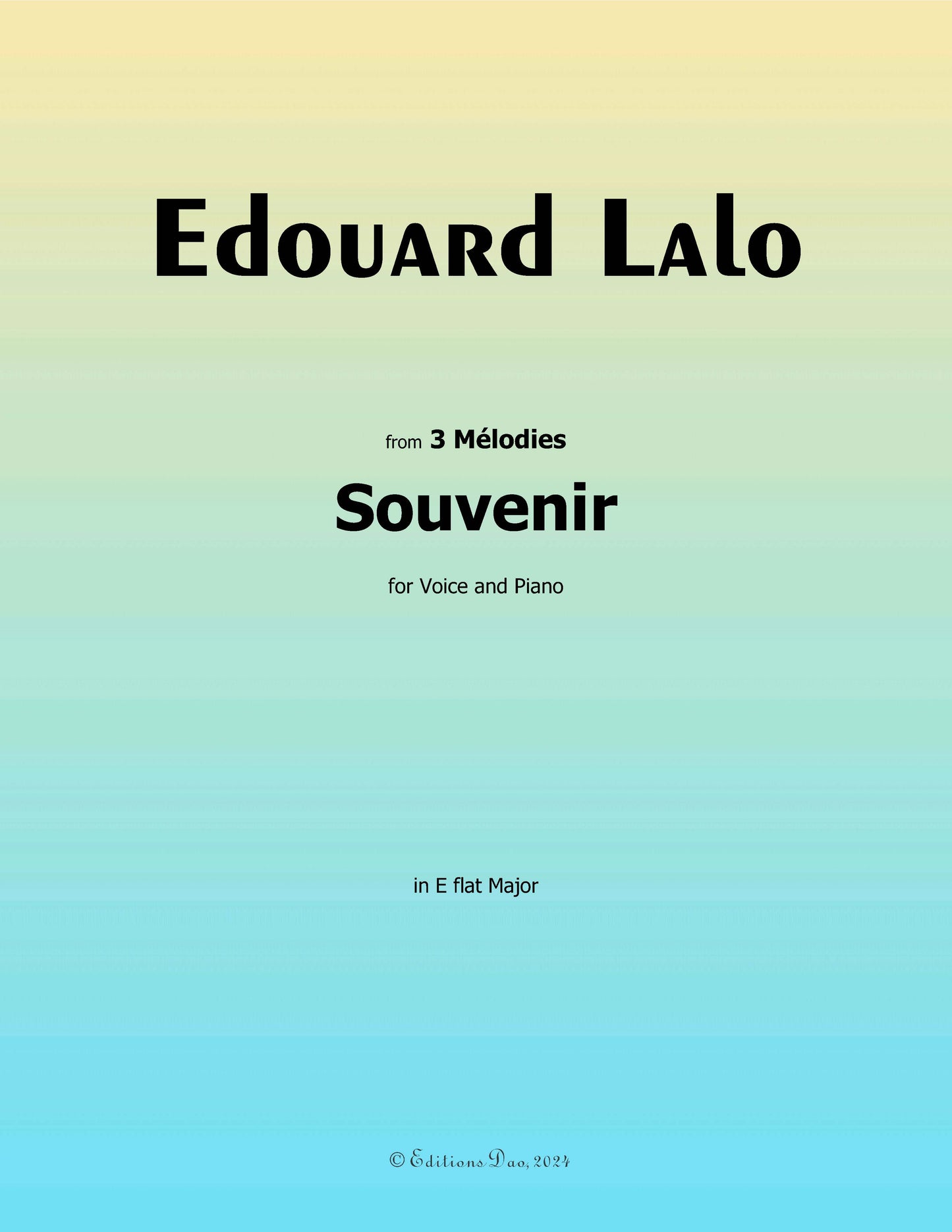 Souvenir, by Lalo