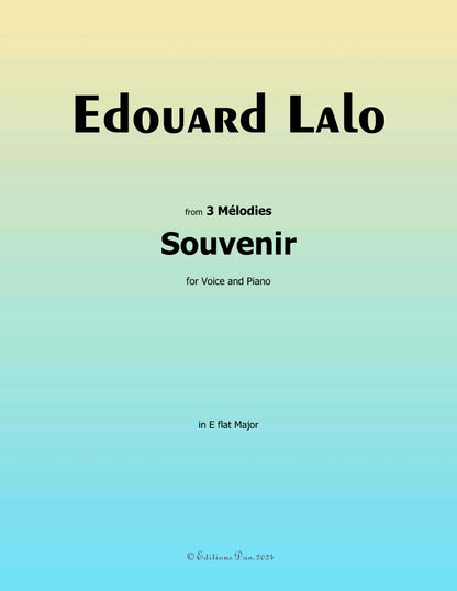 Souvenir, by Lalo