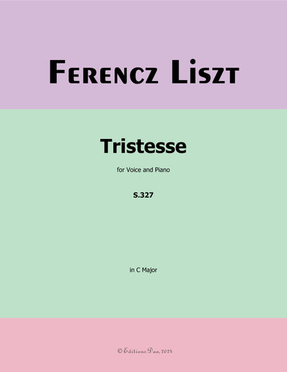 Tristesse, by Liszt