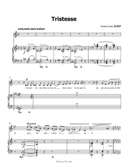 Tristesse, by Liszt