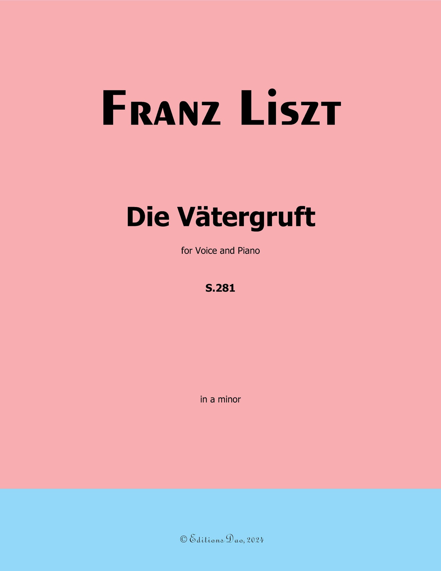 Die Vatergruft, by Liszt