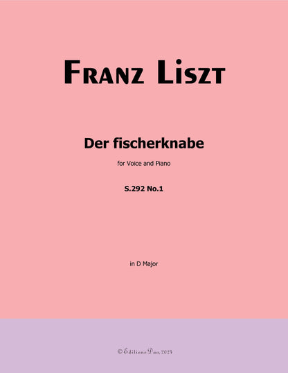 Der fischerknabe, by Liszt