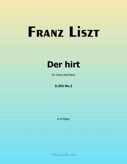 Der hirt, by Liszt