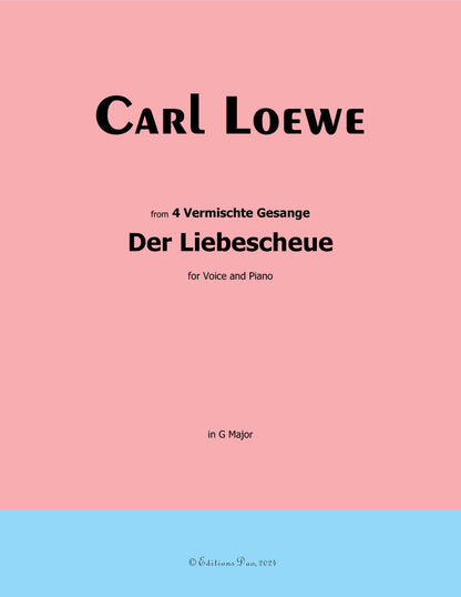 Der Liebescheue, by C. Loewe