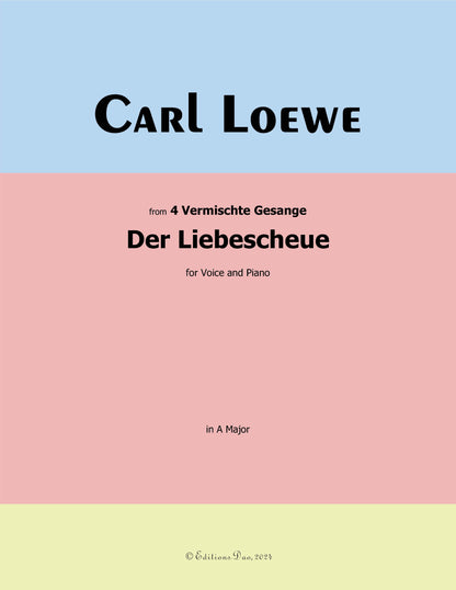 Der Liebescheue, by C. Loewe