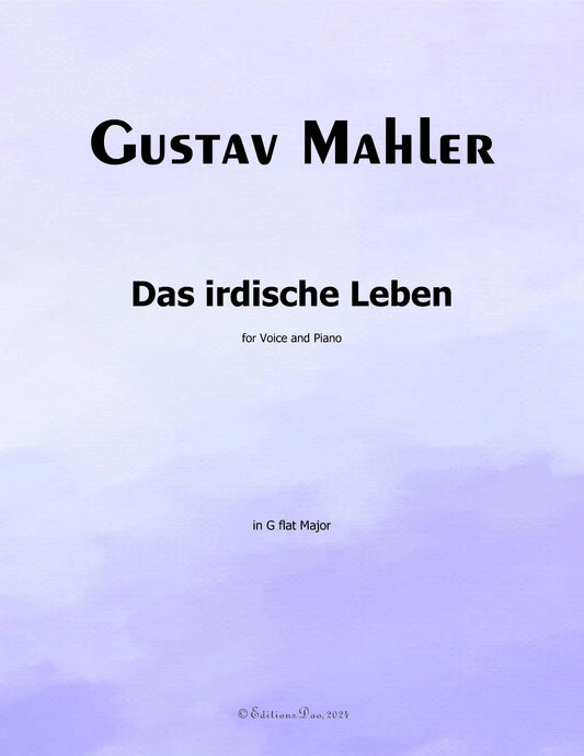 Das irdische Leben, by G. Mahler