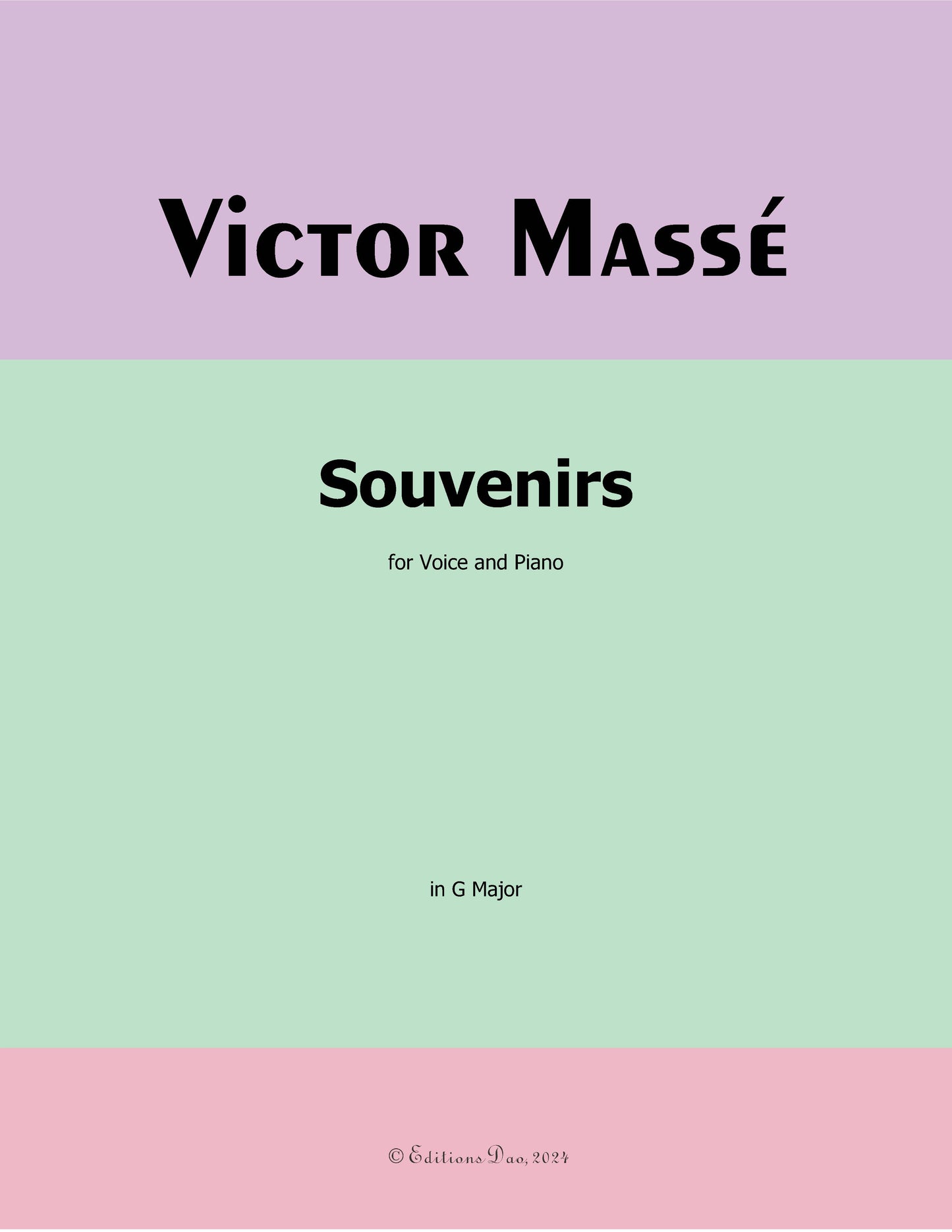 Souvenirs, by Massé