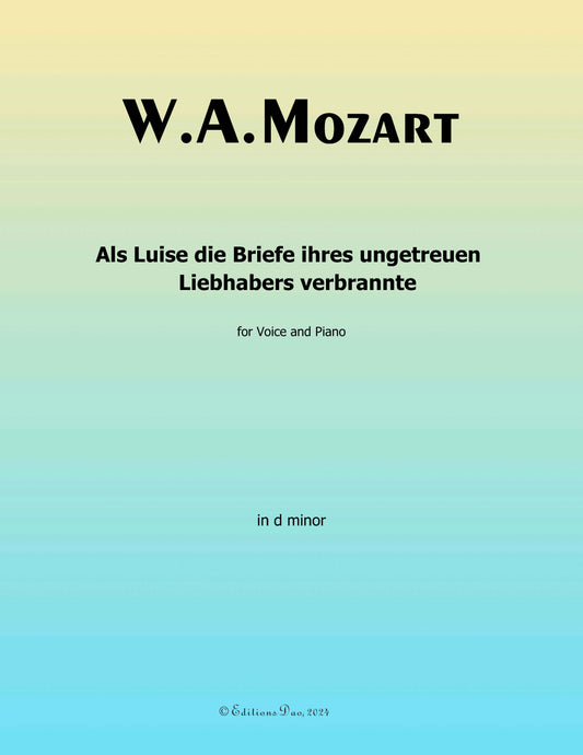 Als Luise: Mozart's K.520 Digital Score 