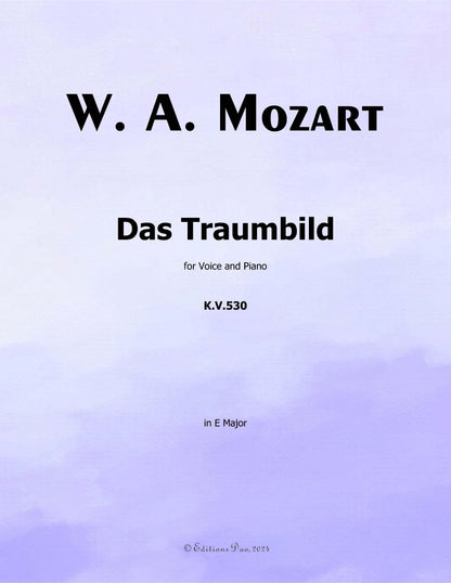 Das traumbild, by W. A. Mozart