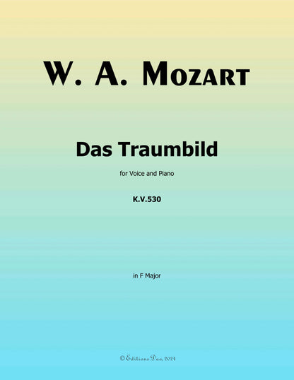 Das traumbild, by W. A. Mozart