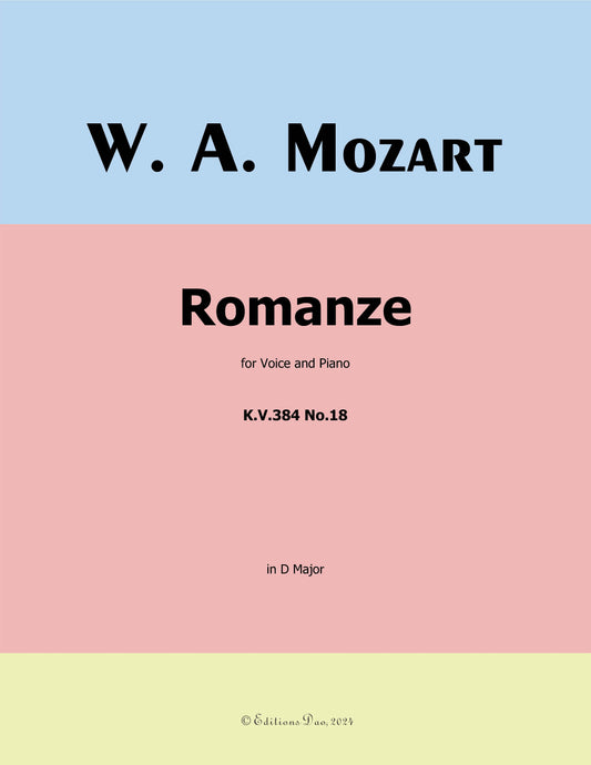 Romanze, by W. A. Mozart