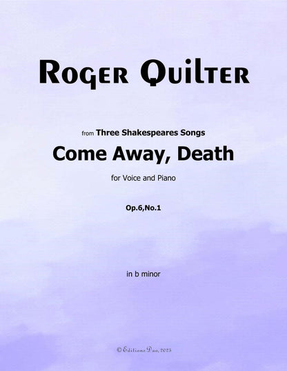 Come Away,Death, by Quilter