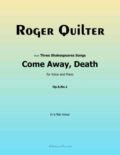 Come Away,Death, by Quilter