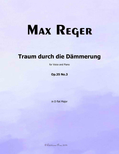 Traum durch die Dammerung, by M. Reger