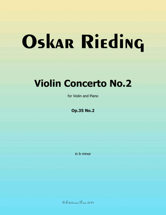 Violin Concerto No.2,by Rieding