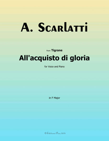 All'acquisto Di Gloria by Scarlatti 