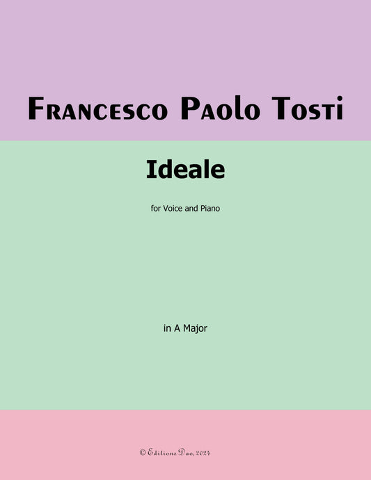 Ideale,by F. P. Tosti